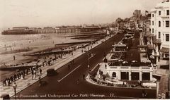 Hastings New Promenade ^ Underground Car Park - Posted 29th August 1935 - Includes message - Flickr - drew anywhere